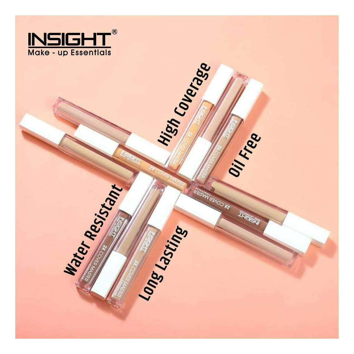 Insight Cosmetics 2X Cover Master Concealer - 02 Honey