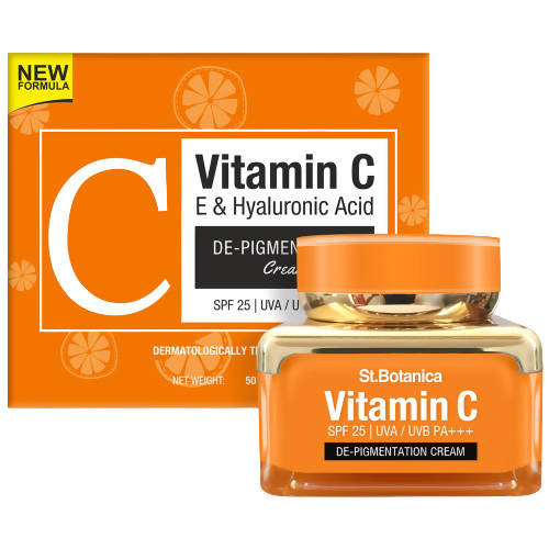 St.Botanica Vitamin C, E & Hyaluronic Acid De-Pigmentation Cream