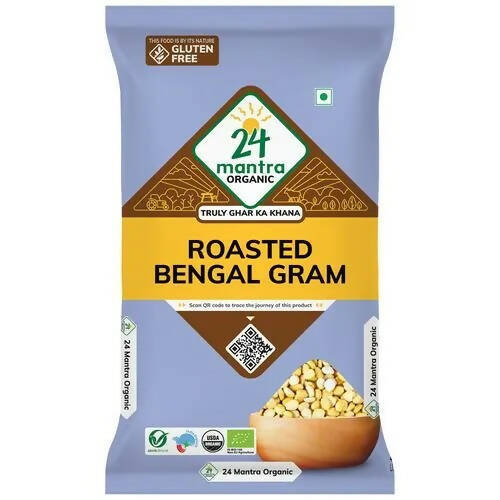 24 Mantra Organic Roasted Bengal Gram (Chana Dal) - buy in USA, Australia, Canada