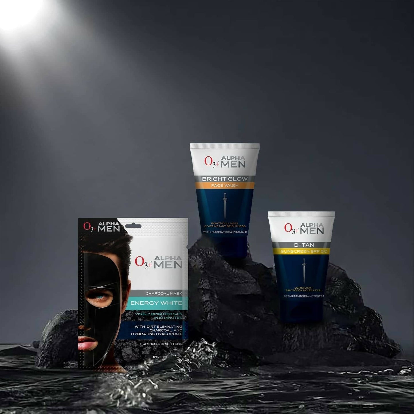 Professional O3+ Alpha Men D-Tan Sunscreen SPF 50