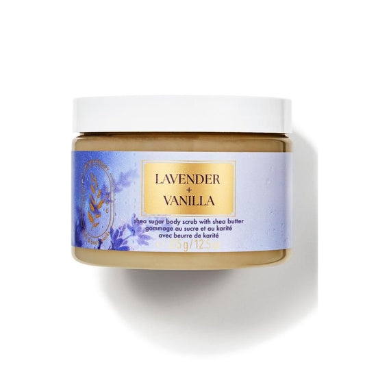 Bath & Body Works Lavender Vanilla Shea Sugar Body Scrub