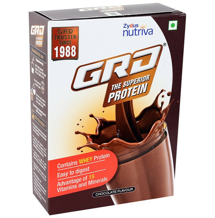 GRD Whey Protein Powder with Vitamins & Minerals - Chocolate Flavor