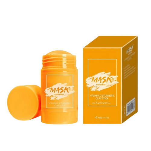 Maliao Glow Boost Vitamin C And Turmeric Clay Stick Mask - BUDNEN