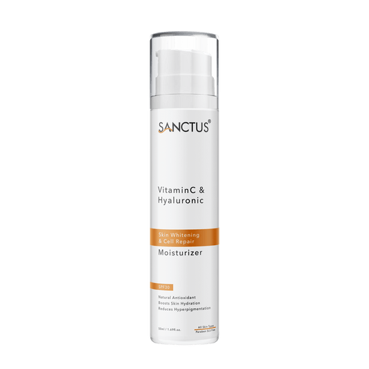 SANCTUS Hyaluronic & Vitamin C Oil-free Face Moisturizer SPF 30 - 50ML