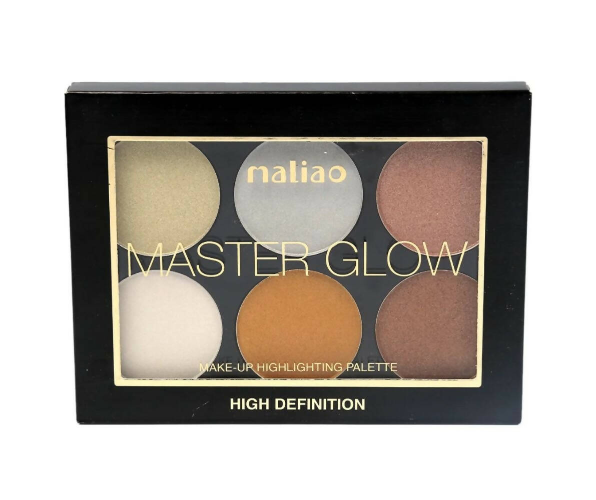 Maliao Professional High Definition Master Glow Makeup Highlighting Palette M157 Shade 1 - BUDNE
