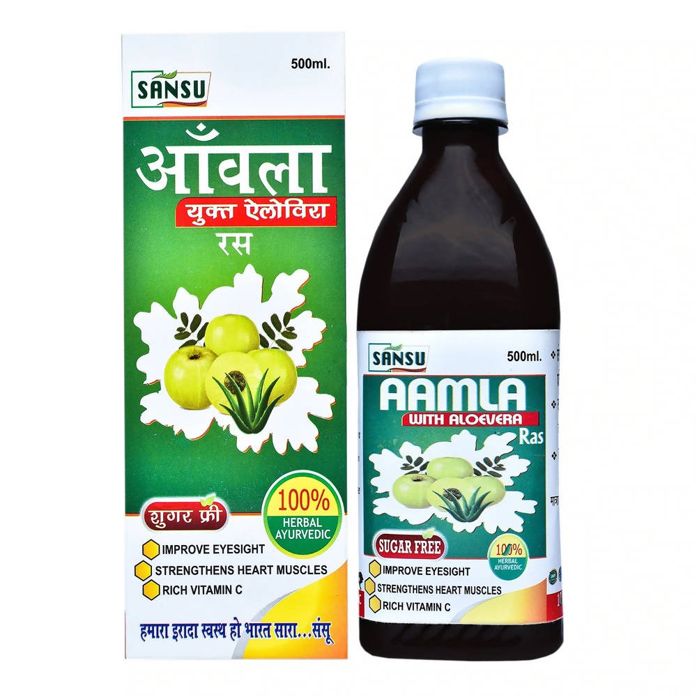 Sansu Aamla with Aloe Vera Ras Sugar Free