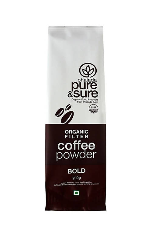 Pure & Sure Organic Filter Coffee Powder - Bold - 200GM