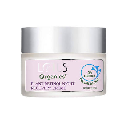 Lotus Organics+ Bakuchiol Plant Retinol Night Recovery Cr?�???me