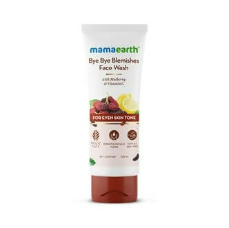 Mamaearth Bye Bye Blemishes Face Wash With Mulberry & Vitamin C For Even Skin Tone - buy in USA, Australia, Canada