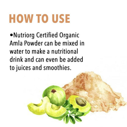 Nutriorg Certified Organic Amla Powder