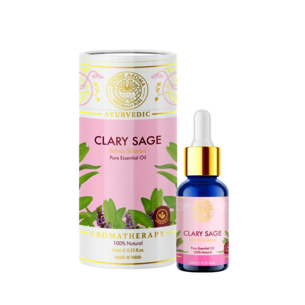 Divine Aroma 100% Pure Clary Sage Essential Oil - usa canada australia