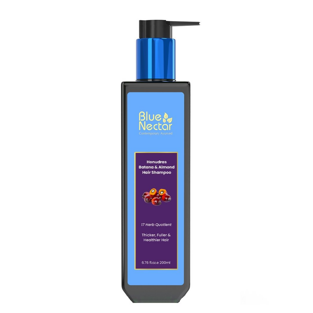 Blue Nectar Batana & Almong Hair Shampoo For Fuller & Stronger Hair
