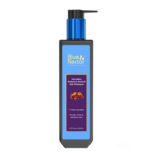 Blue Nectar Batana & Almong Hair Shampoo For Fuller & Stronger Hair