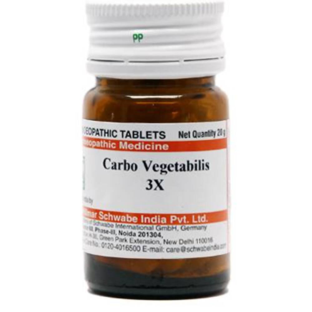 Dr. Willmar Schwabe India Carbo Vegetabilis Trituration Tablets - usa canada australia