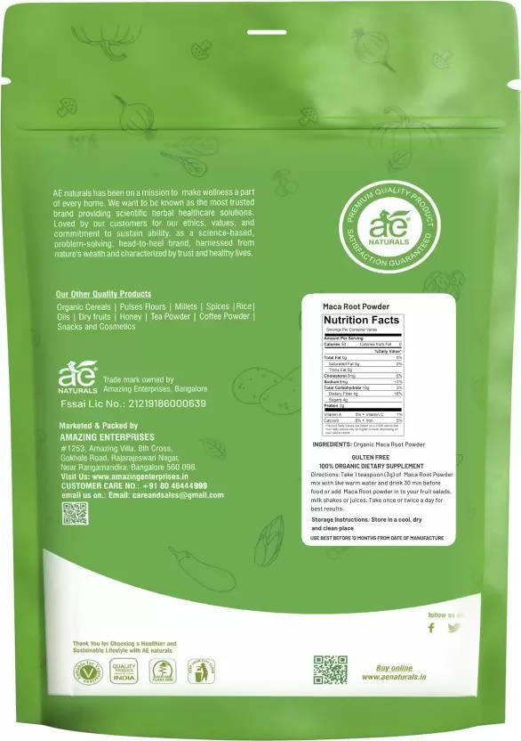 Ae Naturals Maca Root Powder