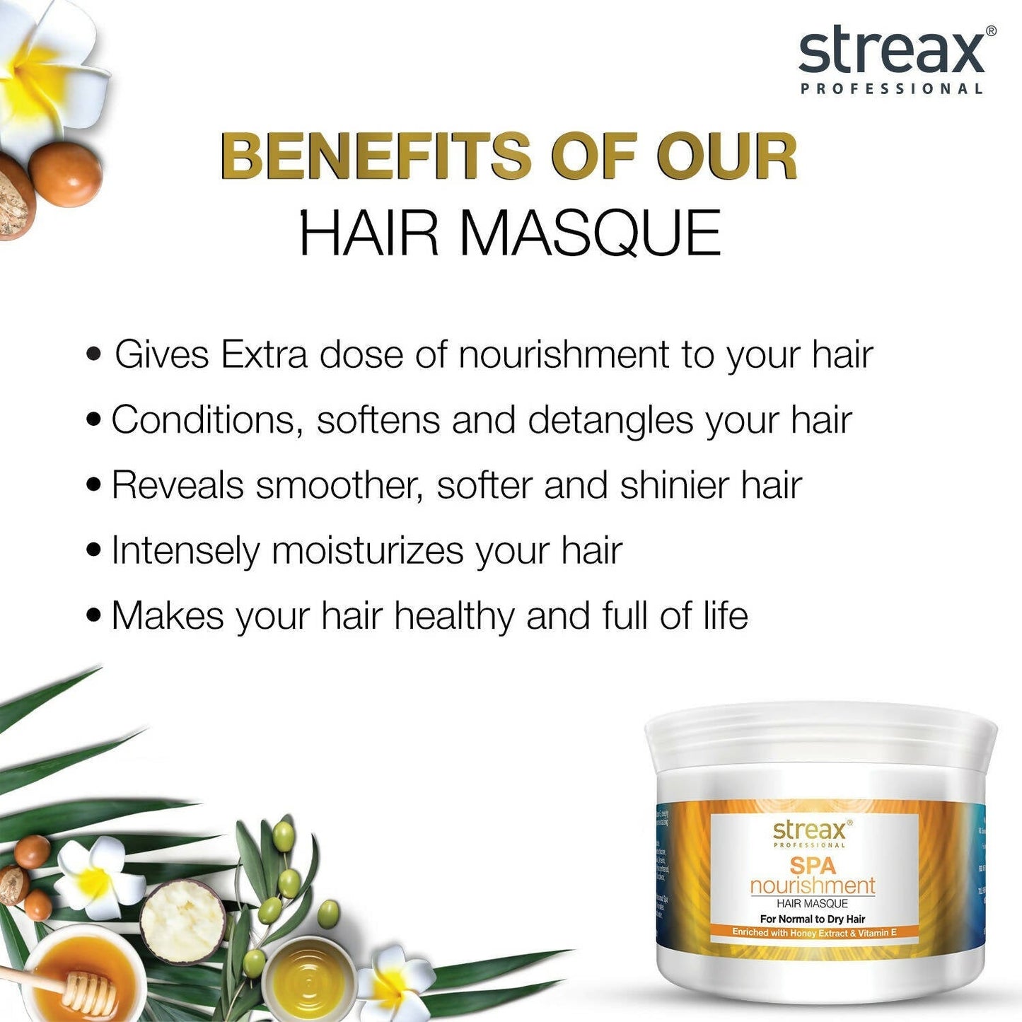 Streax Professional Spa Nourishment Hair Mask