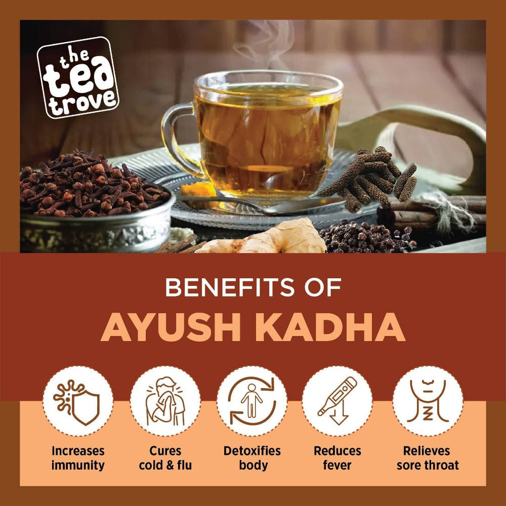 The Tea Trove - Ayush Kadha Herbal Tea