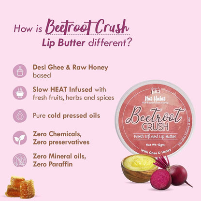 Nat Habit Beetroot Crush Lip Balm