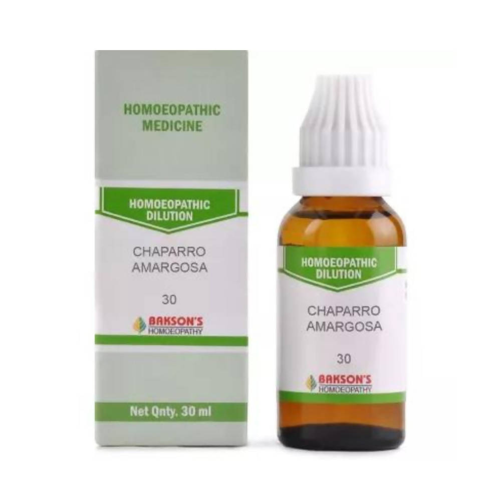 Bakson's Homeopathy Chaparro Amargosa Dilution - buy in USA, Australia, Canada
