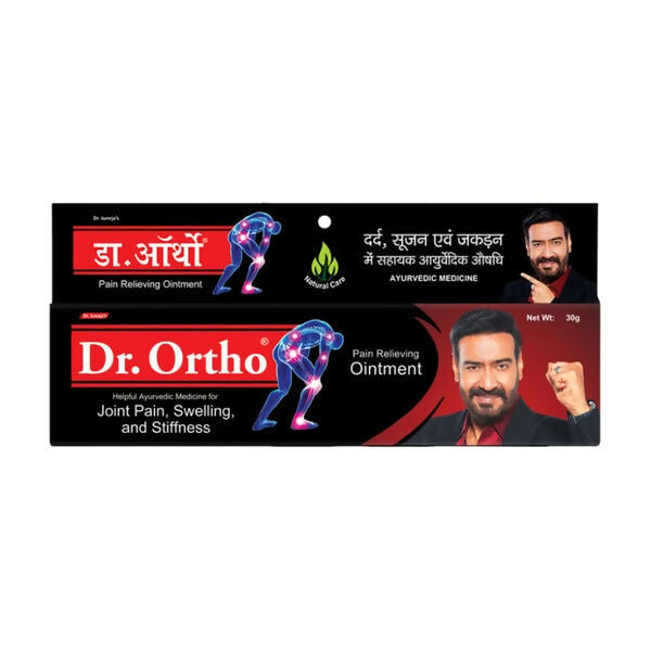 Dr. Ortho Ayurvedic Ointment, Balm & Knee Cap Combo