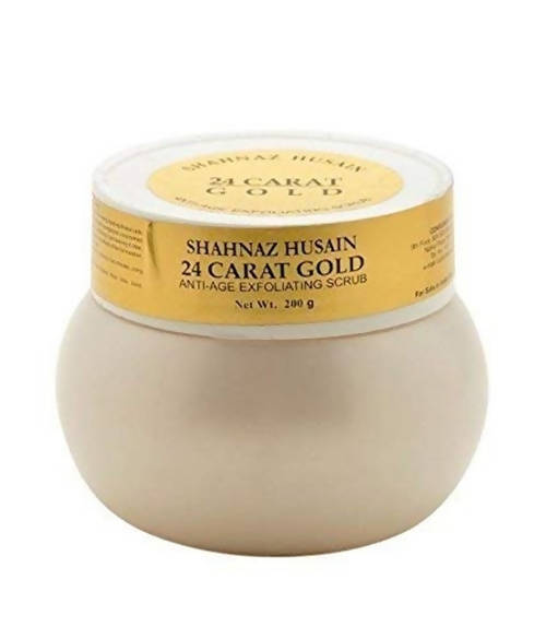 Shahnaz Husain 24 carat Gold Plus Anti-Age Exfoliating Scrub - 200 gm