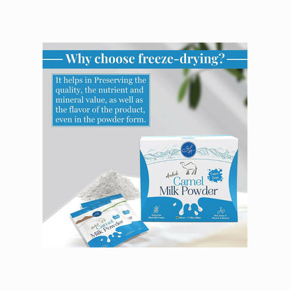 Aadvik Camel Milk Powder Freeze-Dried Sachets