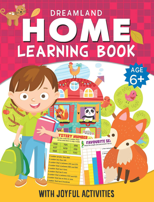 Dreamland Home Learning Book With Joyful Activities - 6+ : Children Interactive & Activity Book -  buy in usa 