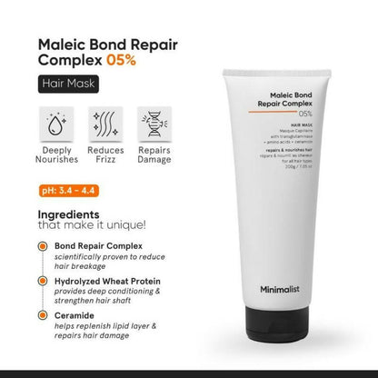 Minimalist Maleic Bond Repair Complex 5% Hair Mask