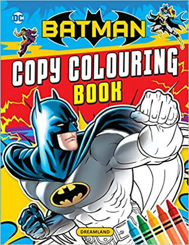 Dreamland Batman Copy Colouring Book