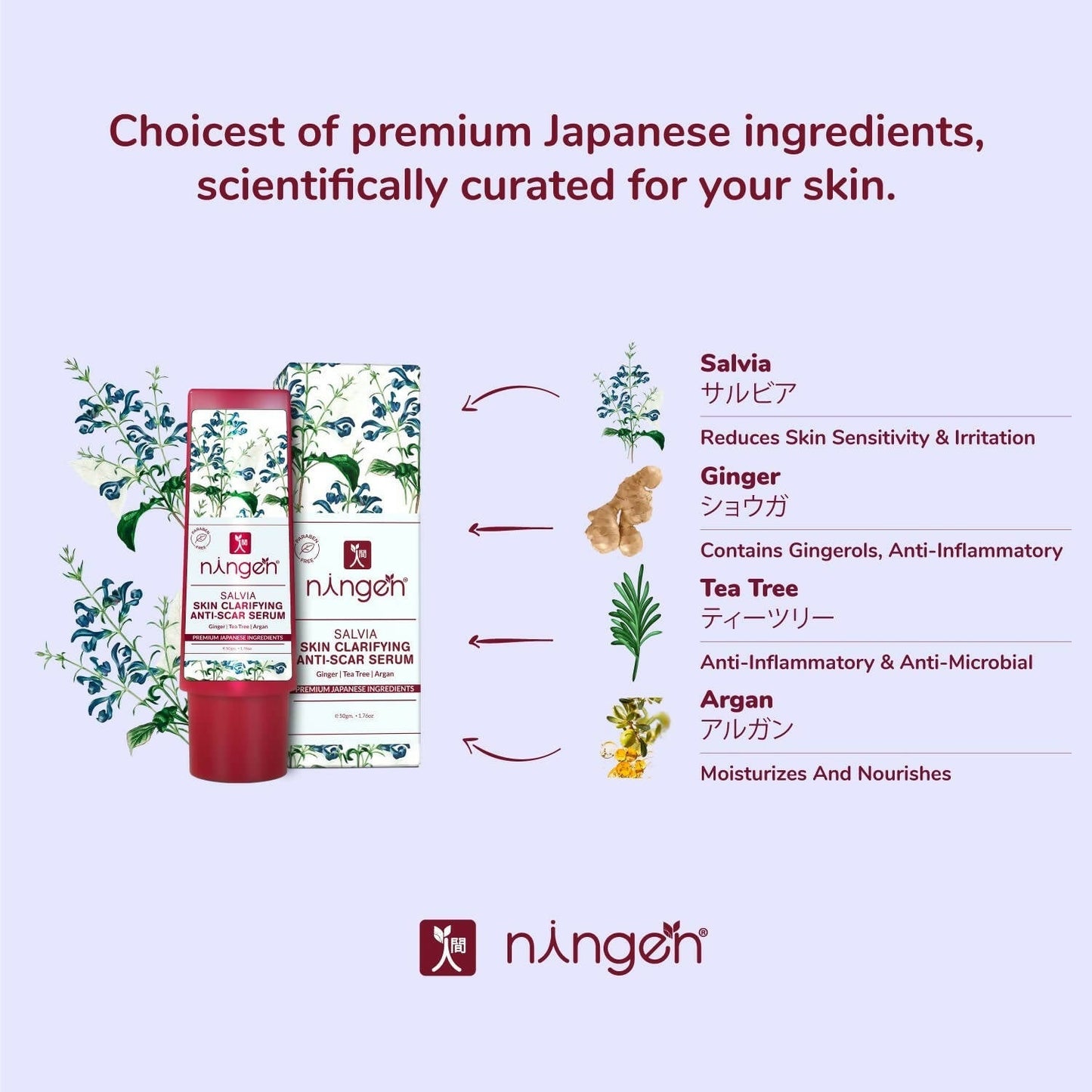 Ningen Salvia Skin Serum