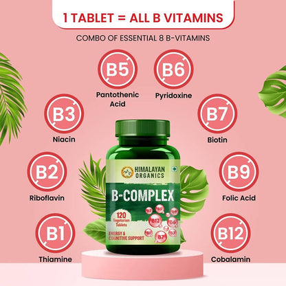 Himalayan Organics B- Complex Tablets