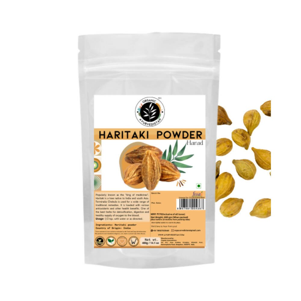 Organic Ayurve USA, Australia, Canada n Haritaki Powder - BUDEN