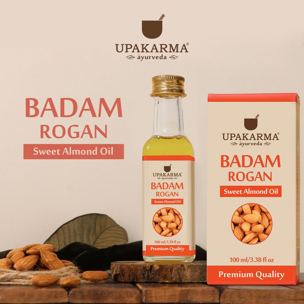 Upakarma Ayurveda Badam Rogan Sweet Almond Oil