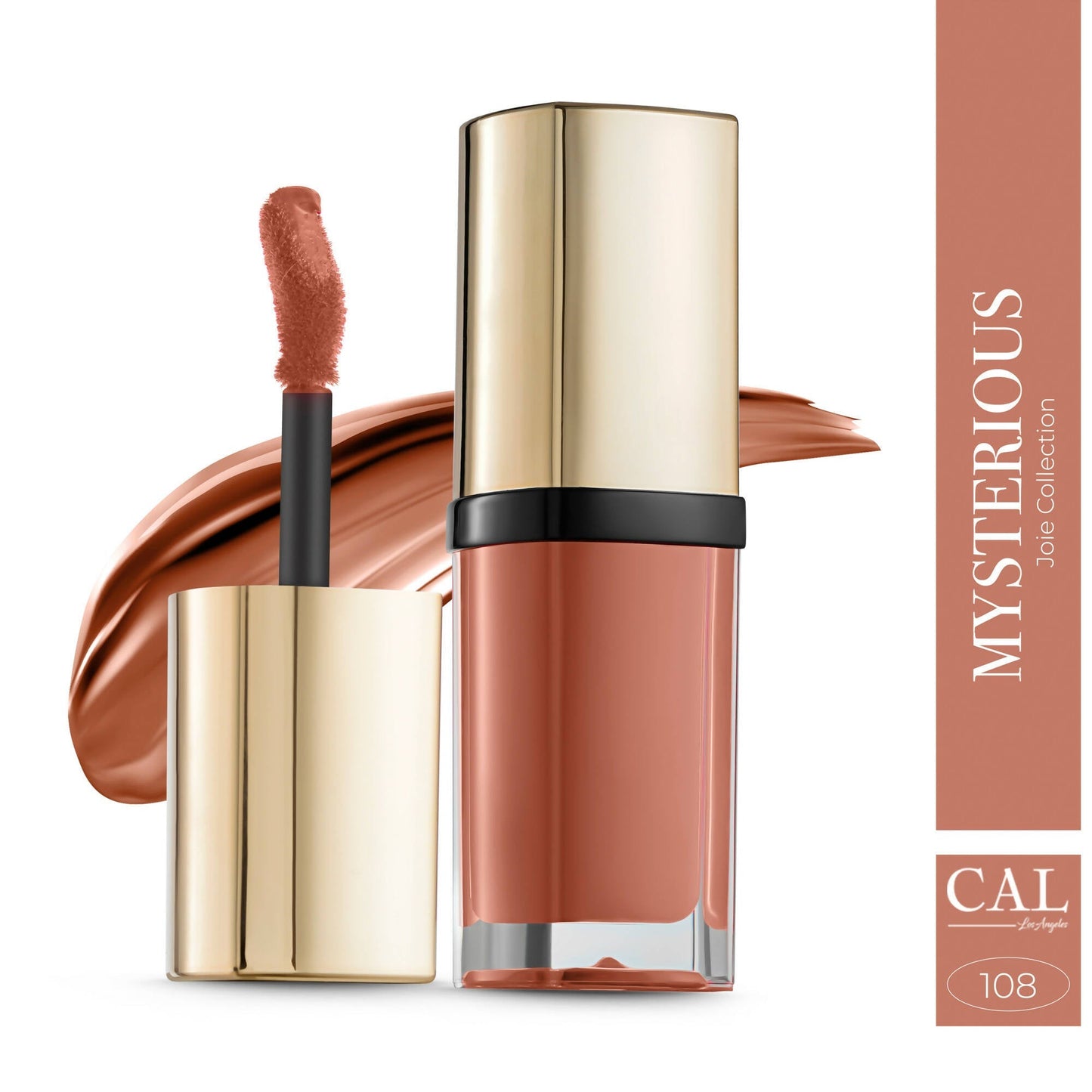 CAL Los Angeles Joie Collection Liquid Matte Bold Pink Lipstick - Mysterious 108