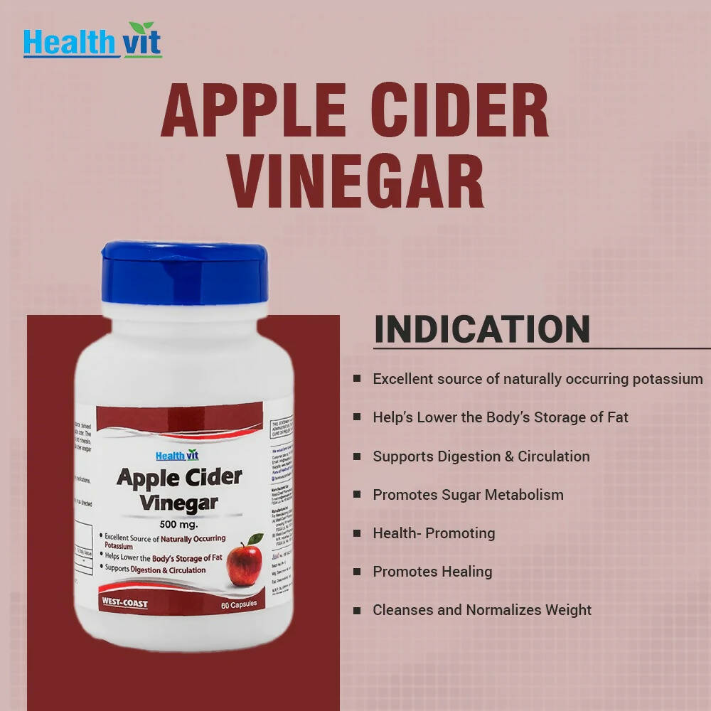 Healthvit Apple Cider Vinegar Capsules