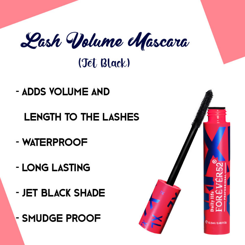 Daily Life Forever52 Xl Lash Volume Mascara - LMM001 Jet Black