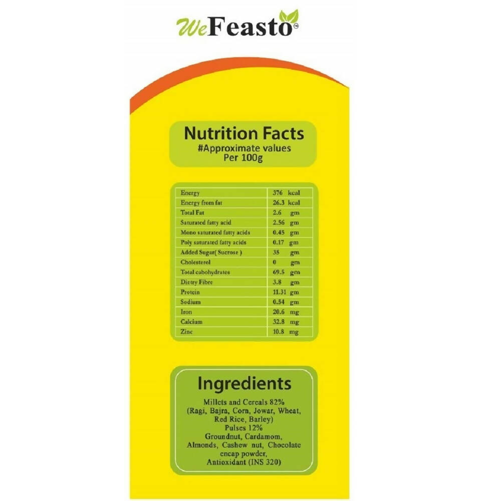 Wefeasto Instant Health Mix Chocolate Flavor