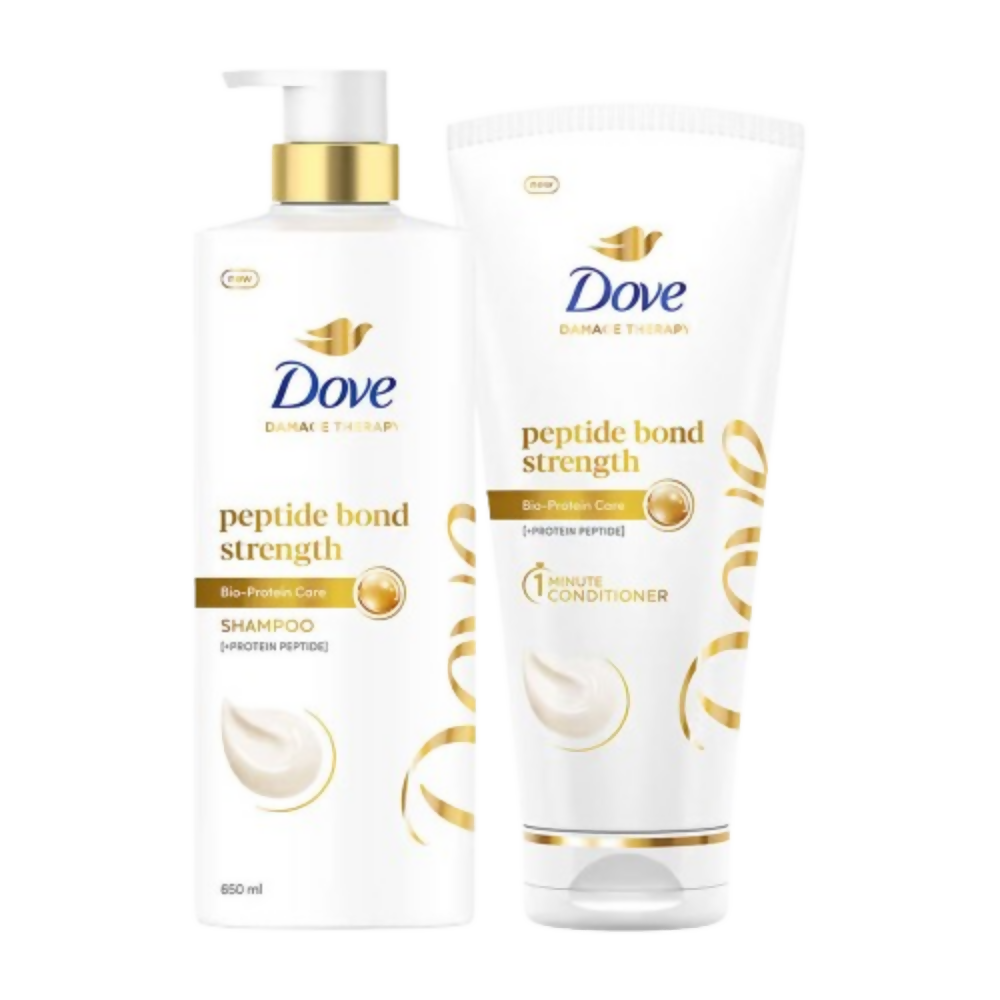 Dove Peptide Bond Strength Shampoo + Conditioner Combo