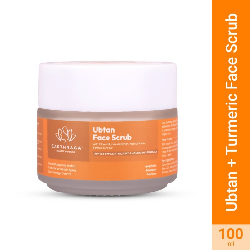 Earthraga Ubtan and Turmeric Face Scrub