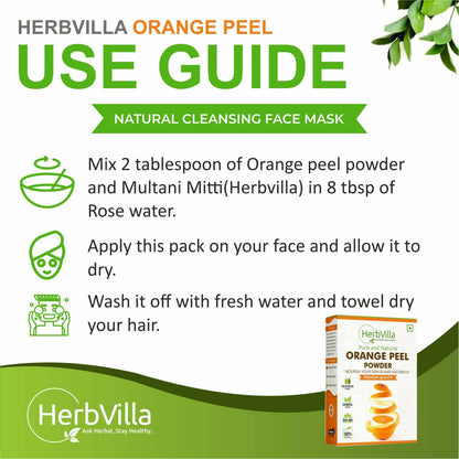 Herbvilla Orange Peel Powder