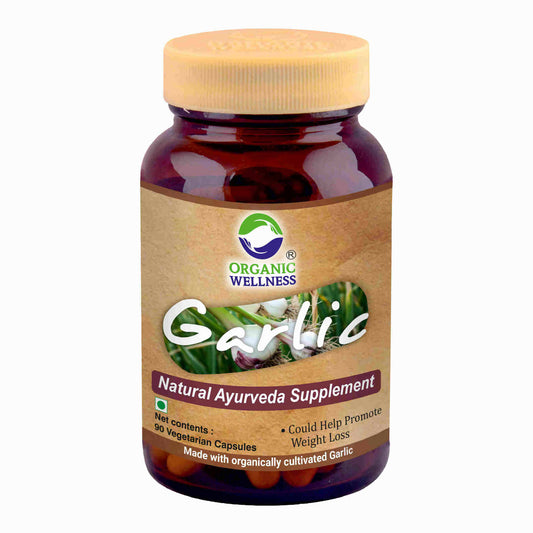 Organic Wellness Garlic Vegetarian Capsules - BUDEN