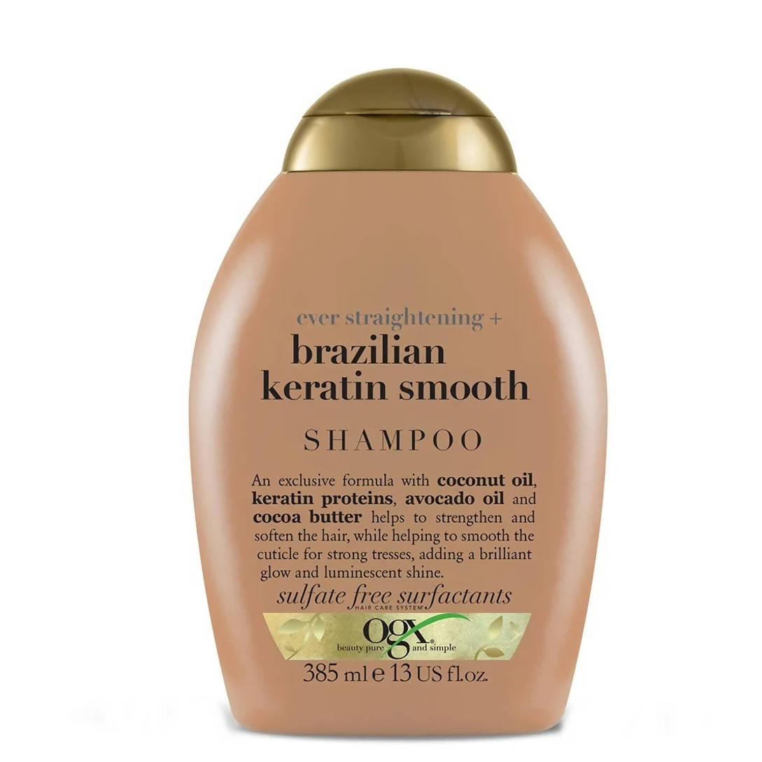 OGX Ever Straightening Brazilian Keratin Smooth Shampoo - BUDEN