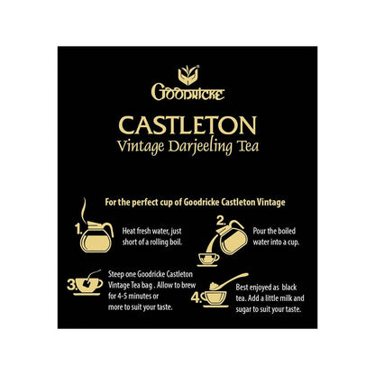 Goodricke Castleton Vintage Darjeeling Tea Bags