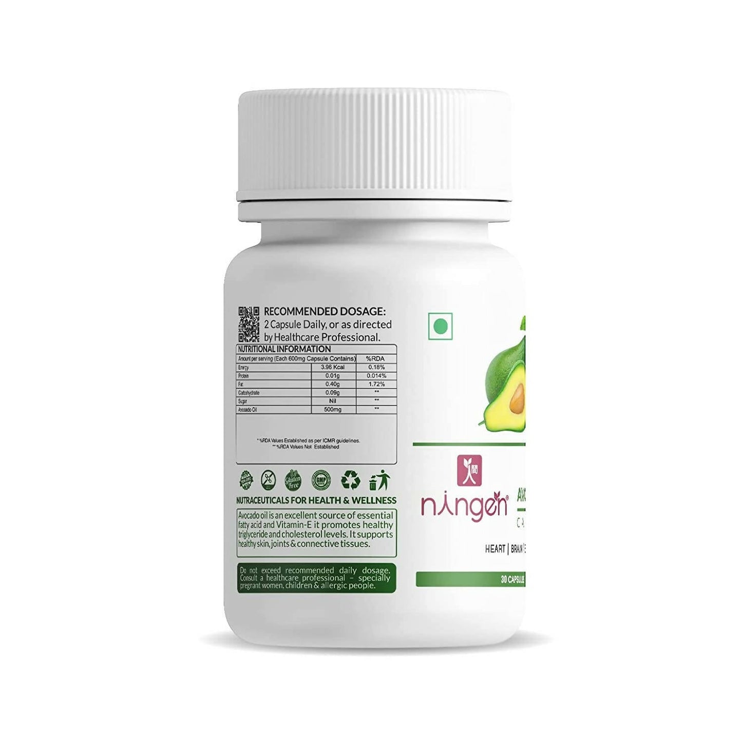 Ningen Avocado Oil Capsules