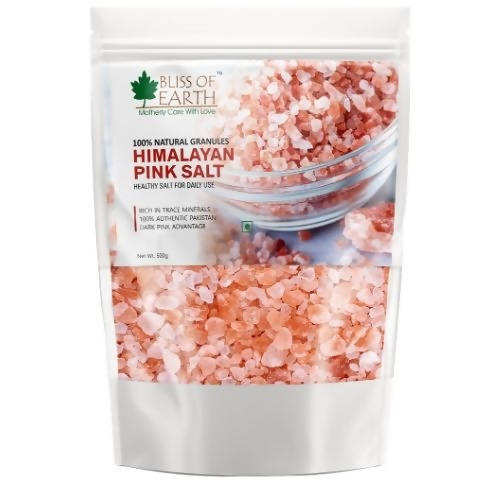 Bliss of Earth Pure Himalayan Pink Salt Granules - buy in USA, Australia, Canada