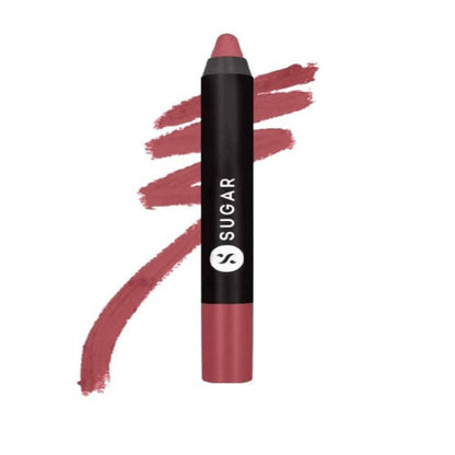 Sugar Matte As Hell Crayon Lipstick - Viola (Nude Mauve)