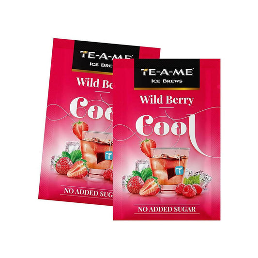 TE-A-ME Cool Wild Berry Iced Infusion Tea Bags