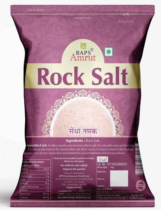 Baps Amrut Rock Salt - 500GM