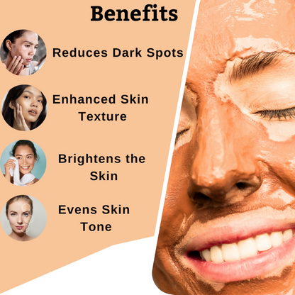 Dermistry Skin Perfecting Face Mask Kojic Acid Resorcinol for Pigmentation Dark Spots Uneven Tone