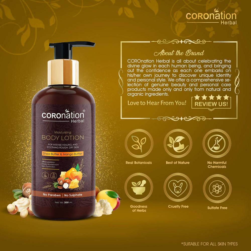 Coronation Herbal Shea Butter & Mango Butter Body Lotion